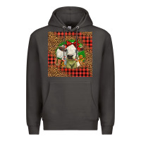 Smoke cute baby calf christmas Premium Hoodie - LillyAllenDesigns