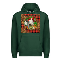 Sports Green cute baby calf christmas Premium Hoodie - LillyAllenDesigns