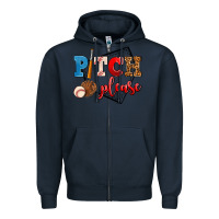 Navy pitch please Zipper Hoodie - AdoDesignShop