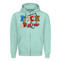 Seafoam pitch please Zipper Hoodie - AdoDesignShop
