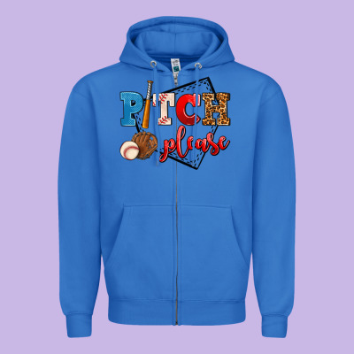 Pitch Please Zipper Hoodie Designed By Adodesignshop