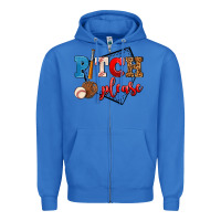 True Royal pitch please Zipper Hoodie - AdoDesignShop