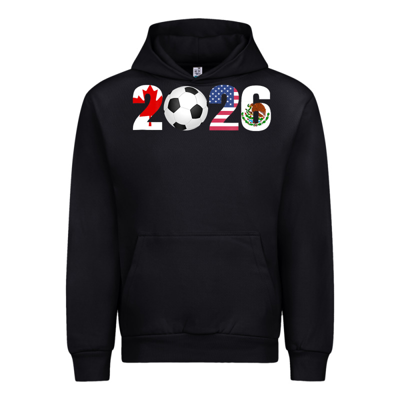 North America 2026 Football  Canada Usa Mexico Soccer Urban Hoodie by maiPhamDesign | Teevron