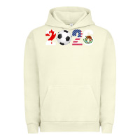 Pigment Pistachio North America 2026 Football  Canada USA Mexico Soccer Urban Hoodie - maiPhamDesign