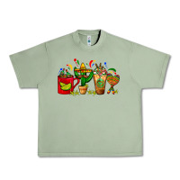 Mexico Coffee Cups With Cactus Sombrero And Maraca Urban Heavy Tee | Teevron