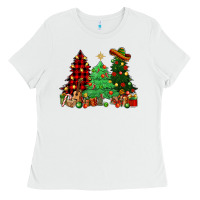 White Mexican Christmas trees Mexico Ladies Tee - HowdyJamesFarm