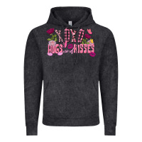 Vintage Black Xoxo Hugs And Kisses Valentine's Day Vintage Hoodie - FaDigitalArtStudio