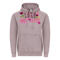 Vintage Zinc Xoxo Hugs And Kisses Valentine's Day Vintage Hoodie - FaDigitalArtStudio