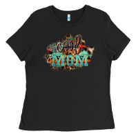 Black Cool mom mother's day Ladies Tee - HowdyJamesFarm