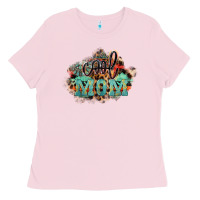 Bubblegum Pink Cool mom mother's day Ladies Tee - HowdyJamesFarm