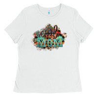 White Cool mom mother's day Ladies Tee - HowdyJamesFarm