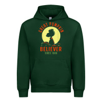 Forest Green Peanuts, Great Pumpkin Believer Since 1966 Halloween Urban Hoodie - maiPhamDesign