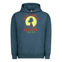 Pigment Midnight Navy Peanuts, Great Pumpkin Believer Since 1966 Halloween Urban Hoodie - maiPhamDesign
