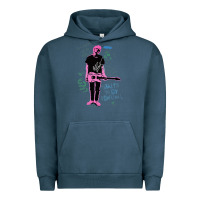 Pigment Midnight Navy MGK+Thing Urban Hoodie - maiPhamDesign