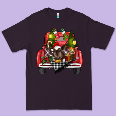 Christmas Truck Premium Tee Designed By Ranaportraitstore