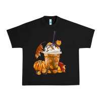 Black Pumpkin Spice Coffee Urban Heavy Tee - FaDigitalArtStudio