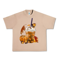 Burro Pumpkin Spice Coffee Urban Heavy Tee - FaDigitalArtStudio