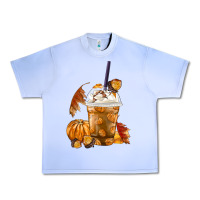 Grape Ice Pumpkin Spice Coffee Urban Heavy Tee - FaDigitalArtStudio
