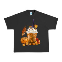Pigment Black Pumpkin Spice Coffee Urban Heavy Tee - FaDigitalArtStudio