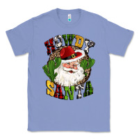 Colony Blue howdy santa western cactus christmas Classic Tee - CowGirlArtShop