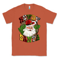 Copper howdy santa western cactus christmas Classic Tee - CowGirlArtShop