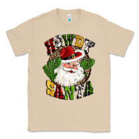 Mushroom howdy santa western cactus christmas Classic Tee - CowGirlArtShop