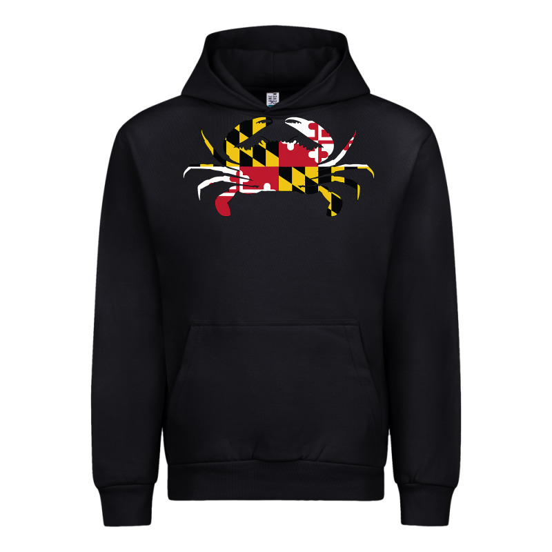 Maryland Crab State Pride Flag Urban Hoodie by maiPhamDesign | Teevron