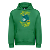 Emerald Pinky and the Brain The World Urban Hoodie - maiPhamDesign