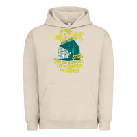 Pigment French Oak Pinky and the Brain The World Urban Hoodie - maiPhamDesign
