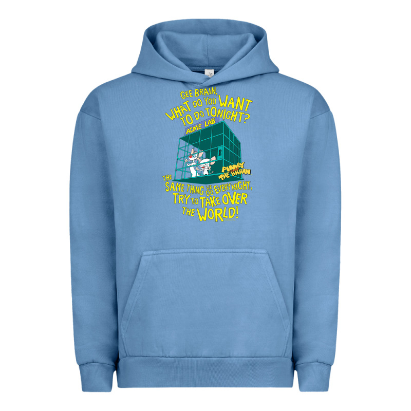 Pinky And The Brain The World Urban Hoodie by maiPhamDesign | Teevron