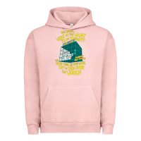 Pigment Salmon Pinky and the Brain The World Urban Hoodie - maiPhamDesign