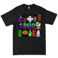 Black boo halloween Premium Tee - CowGirlArtShop