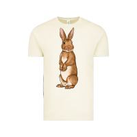 Vintage Arctic Bunny Easter Vintage Tee - OliviaCreatesArt