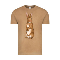 Vintage Camel Bunny Easter Vintage Tee - OliviaCreatesArt