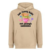 Mushroom too many kids not enough caffeine Heavyweight Hoodie - JahusDesignShop