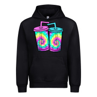 Black tie dye loaded tea Urban Hoodie - JahusDesignShop