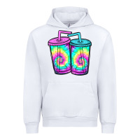 White tie dye loaded tea Urban Hoodie - JahusDesignShop