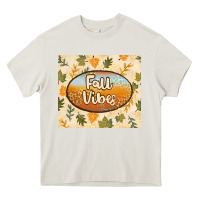 Cream retro fall vibes Heavy Core Tee - TumblerDesignByShophia