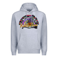 Heather Grey Halloween Premium Hoodie - SublimationCraftShop