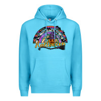 Ocean Blue Halloween Premium Hoodie - SublimationCraftShop