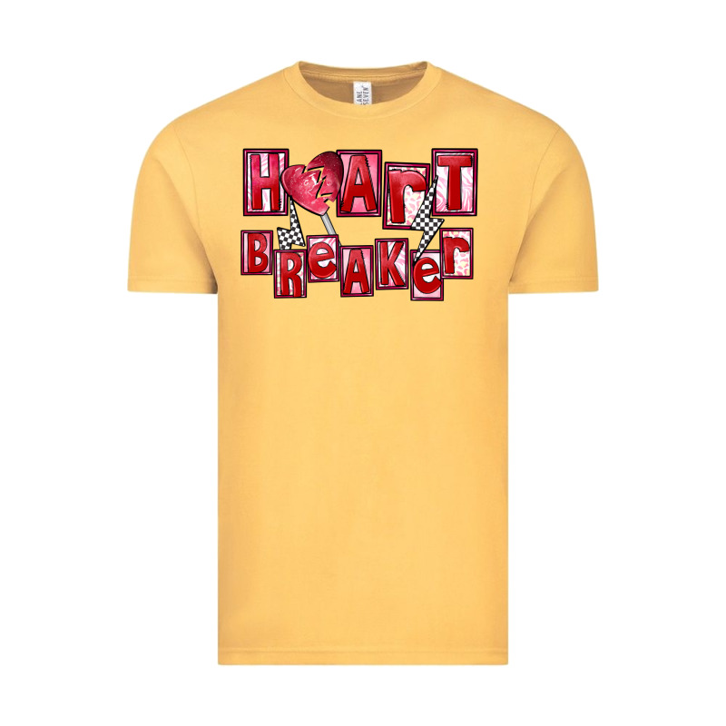 Heart Breaker Valentine's Day Vintage Tee by FaDigitalArtStudio | Teevron