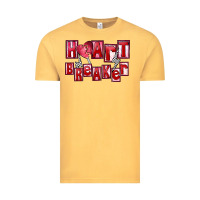 Vintage Mustard Heart breaker Valentine's Day Vintage Tee - FaDigitalArtStudio