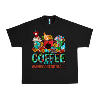Black Coffee And American Football Coffee Cups Urban Heavy Tee - FaDigitalArtStudio