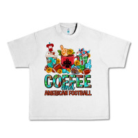 Lunar Rock Coffee And American Football Coffee Cups Urban Heavy Tee - FaDigitalArtStudio