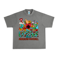 Tornado Coffee And American Football Coffee Cups Urban Heavy Tee - FaDigitalArtStudio