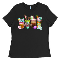 Black Easter coffee cups Easter Day Ladies Tee - CowGirlArtShop