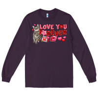 Plum love you forever Long Sleeve Tee - FaDigitalArtStudio