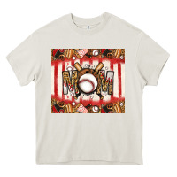 Cream baseball mom Heavy Core Tee - Jasminsmagicworld