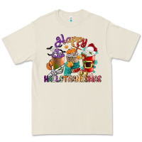 Bone hallothanksmas coffee cups Premium Tee - CowGirlArtShop