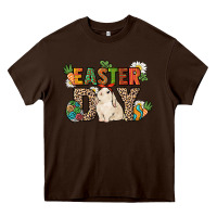 Chocolate Brown Easter Day Heavy Core Tee - HowdyJamesFarm